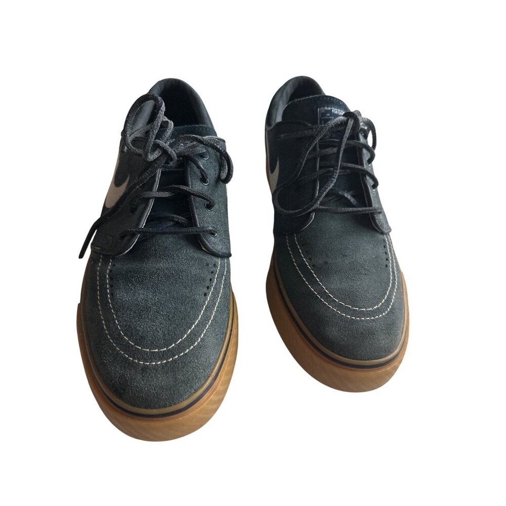 Nike SB Zoom Janoski OG+ Blue Suede Skate Shoes Gum Sole Size 9.5 - Picture 2 of 10
